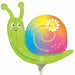 Happy Snail Mini Shape Foil Balloon