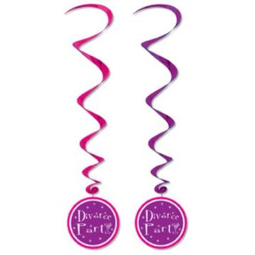 DIVORCE PARTY WHIRLS 5/PKG 40"