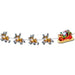 Santa & Sleigh Christmas Streamer, 8 ft