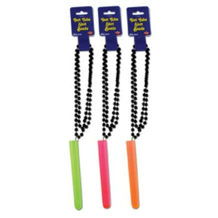 Test Tube Shot Bead Necklace, Assorted