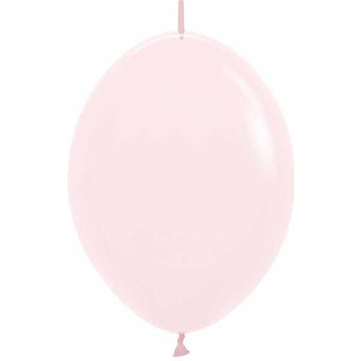 Sempertex Pastel Pink 6-Inch Link-O-Loons Latex Balloons, 50 Count