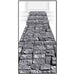 Stone Path Runner, 24 Inches x 10 Feet