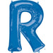 Blue Letter R Balloon, 32 Inch