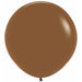 Sempertex Coffee Brown 24-Inch Latex Balloons, 10 Count