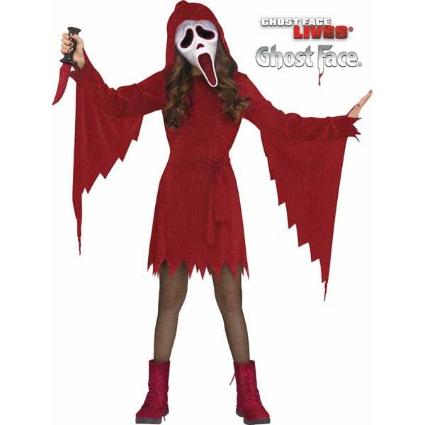 Crimson Ghost Face Child Costume, Size 4/6