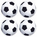 13-Inch Soccer Ball Plastic Placemats, 4-Pack