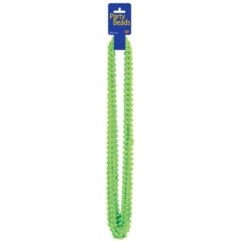 Small Lime Green Party Beads, Box of 720
