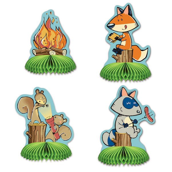 WOODLAND FRIENDS MINI CP 4/PKG