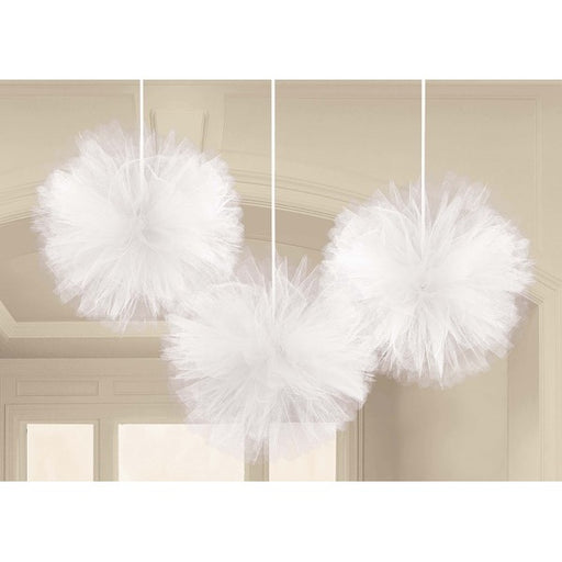 12" DELUXE TULLE DEC OR WHITE 3PK/9CS