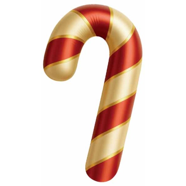 DECO CANDY CANE 14"