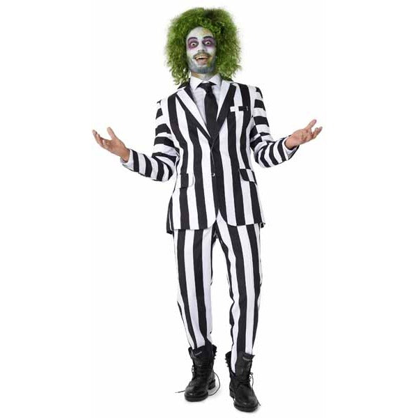 Suitmeister Men's Beetlejuice Costume Suit, X-Large