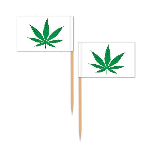 Weed Party Picks, 50 Count