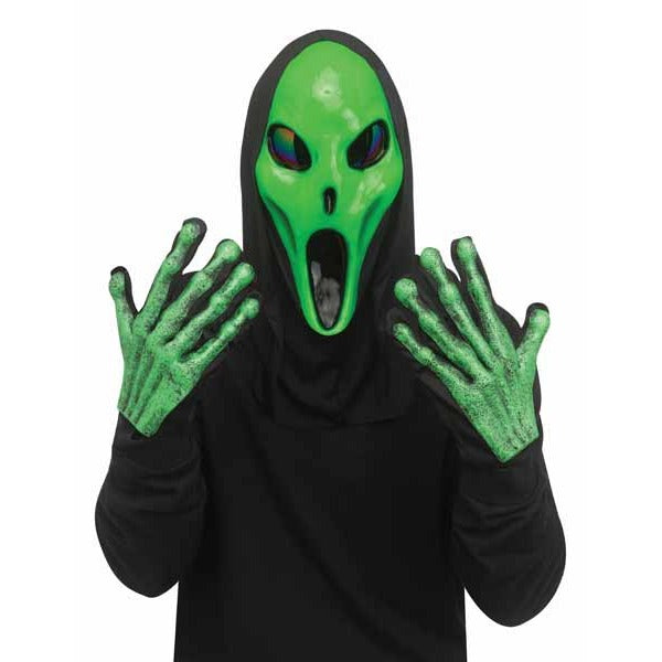Alien Mask and Glove Set