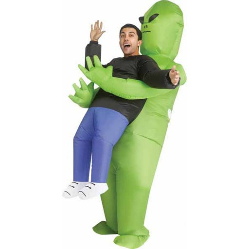 Costume gonflable d'enlèvement par des extraterrestres pour adulte