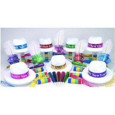 PARADISE BAY FEDORA HNY PARTY KIT FOR 50