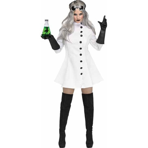 Women's Mad Scientist Costume, Large (12-14)