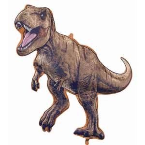 Jurassic World T-Rex Shaped Foil Balloon, 31 Inch