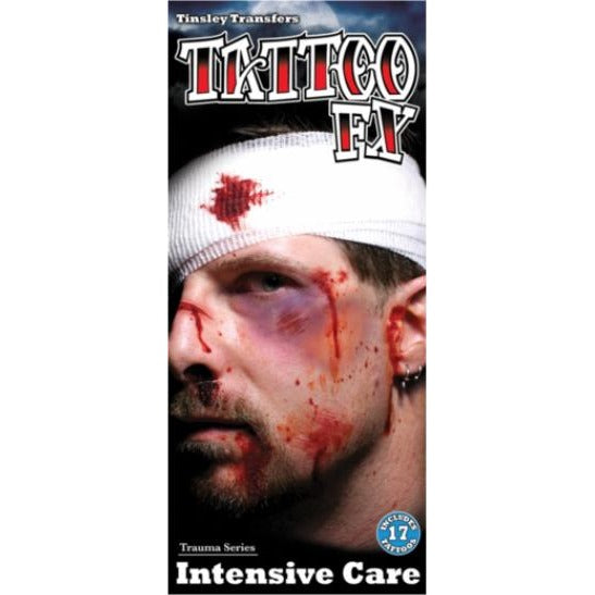 Tinsley Transfers Intensive Care Trauma Temporary Tattoos