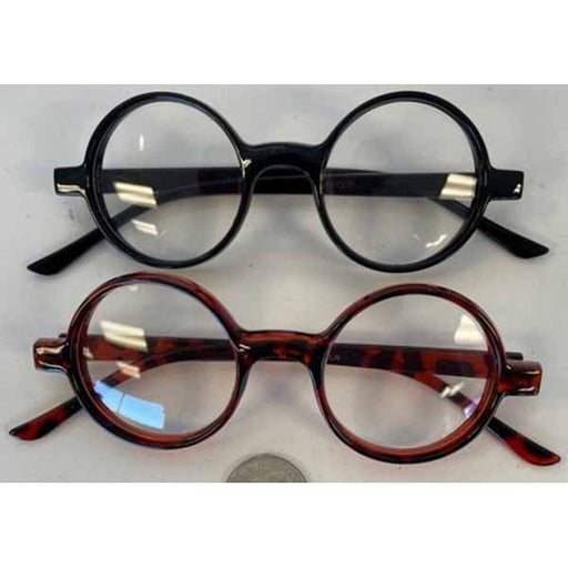CLEAR LENS TORTOISE & BLACK FRAMES /DZ
