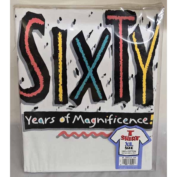 Older Better 60th Birthday T-Shirt, XL