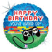 Game Controller Birthday 18" Holographic Foil Balloon