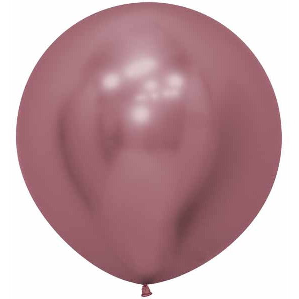 Sempertex Reflex Pink 24-Inch Latex Balloons, 10 Pack