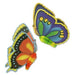 24-Inch Art-Tissue Butterfly Decorations, 2-Pack