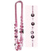 PINK RIBBON BEADS 3/CD 33"