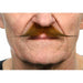 Auburn Brown Costume Moustache, 12 cm
