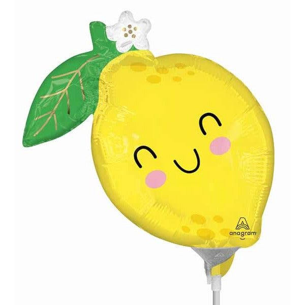 Food Friends Lemon Mini Shape Foil Balloon