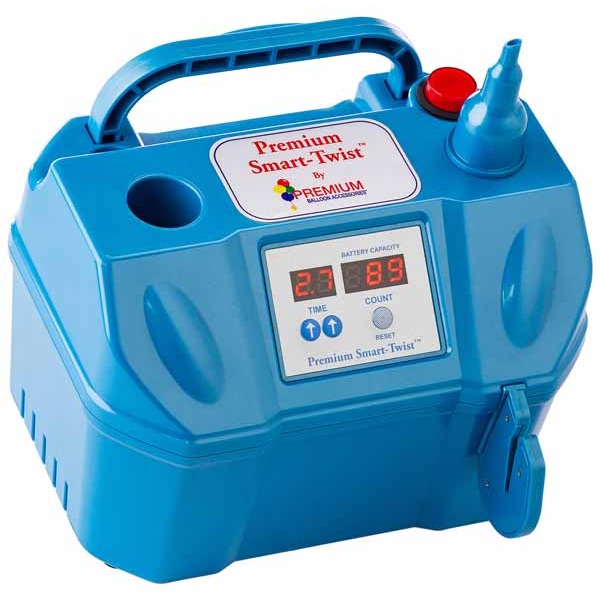 Premium Smart-Twist 120V Rechargeable Balloon Inflator