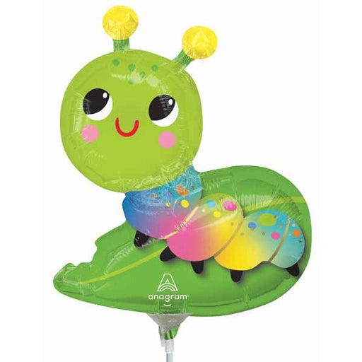 Happy Caterpillar Mini Foil Balloon