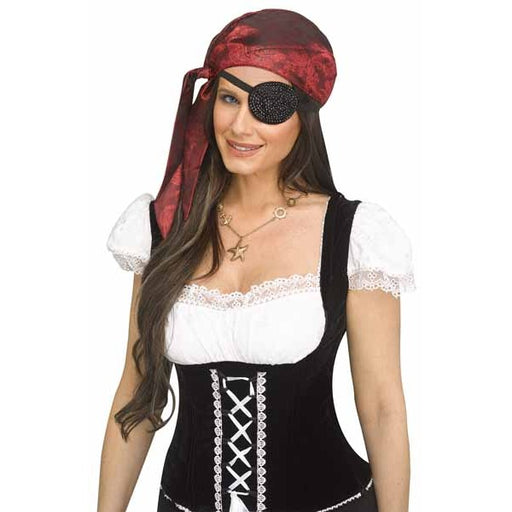 Blinged Pirate Eye Patch