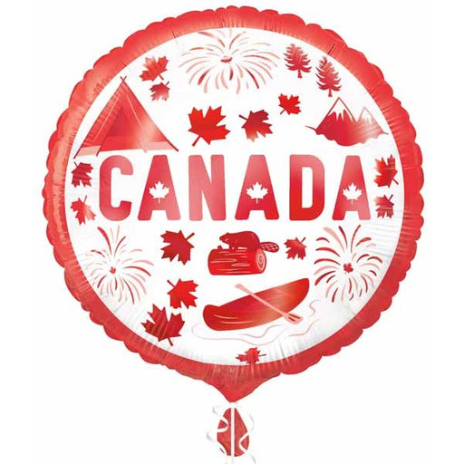 Canada Day 18-Inch Foil Balloon, 1 Pack