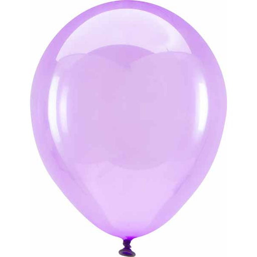 Anagram Crystal Purple 5 Inch Latex Balloons, 100 Pack