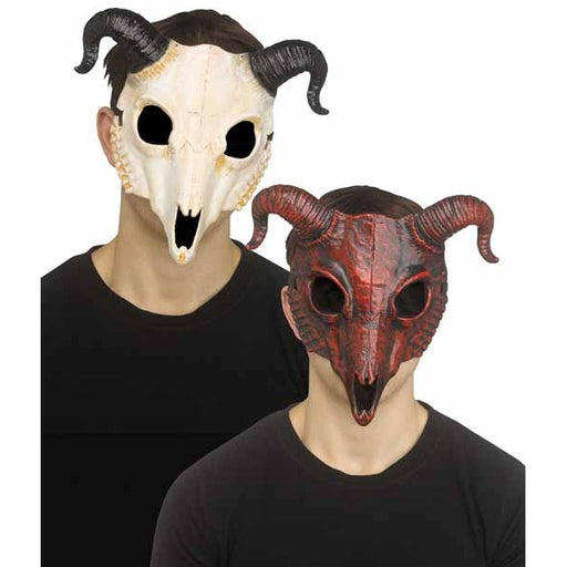 Masque de crâne de mouflon, assorti