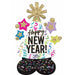 HNY CONFETTI CHEER 36" JR AIRLOONZ P55