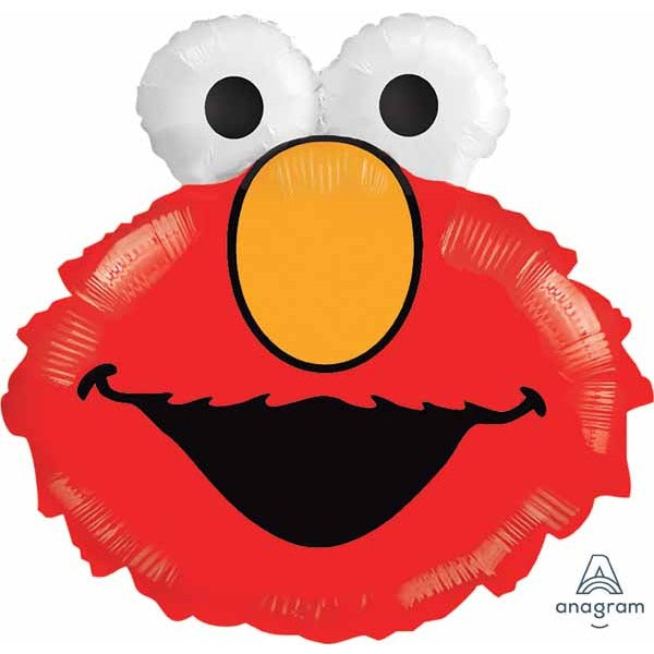 Elmo Head 20-Inch Shaped Foil Balloon