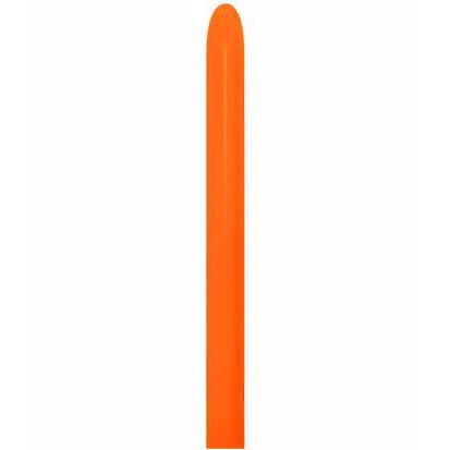 Sempertex Orange 160 Latex Twisting Balloons, 50 Count