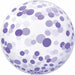 PRIMA CONFETTI 20" PURPLE SPHERE 1/PK