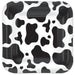 Cow Print 7-Inch Party Plates, 8 Count