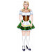 Jointed Oktoberfest Fraulein Decoration, 3 ft