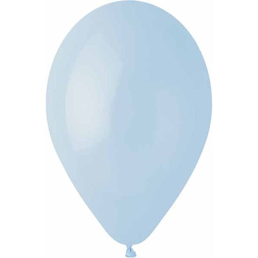 Gemar 12" Powder Blue Latex Balloons, 50 Count