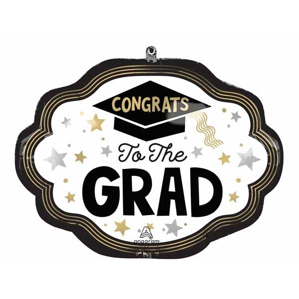 Congrats to the Grad 24-Inch Foil Balloon