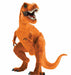 12-Inch Orange Dinosaur Foil Balloon