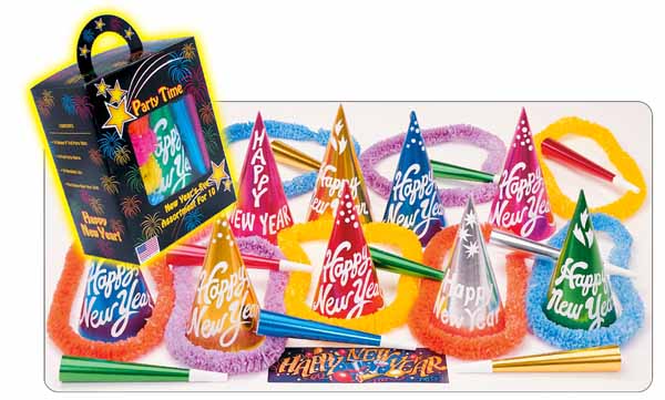 Happy New Year Party Kit for 10