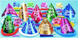 Multicolor New Year's Eve Cabaret Party Kit for 10