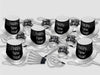 AFTER HOURS SILVER PARTY KIT FOR 50