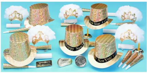 REGENCY GD HNY BAND PARTY KIT FOR 50