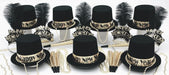 Gold Glitz New Year's Party Kit for 50 Guests